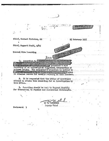 Documentos OVNI de la CIA