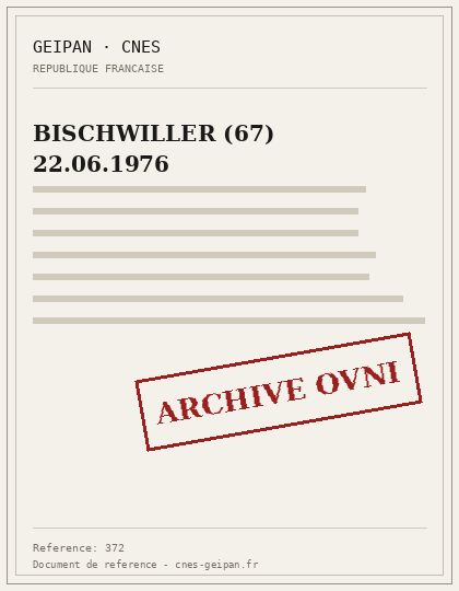 BISCHWILLER (67) 22.06.1976