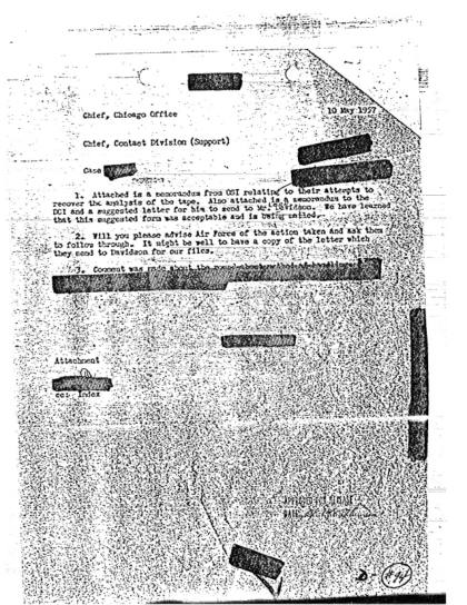 Documentos OVNI de la CIA