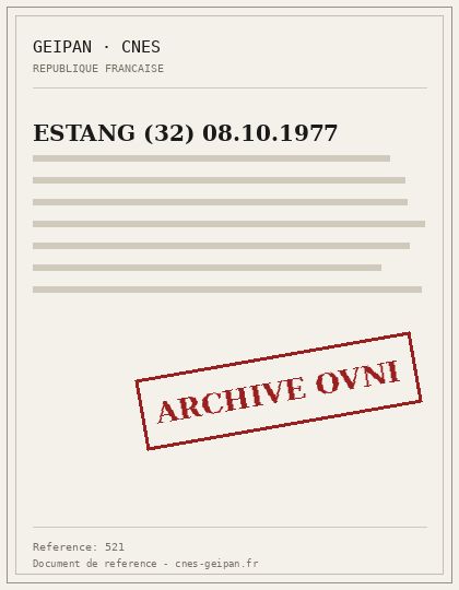 ESTANG (32) 08.10.1977