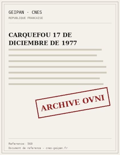 CARQUEFOU 17 DE DICIEMBRE DE 1977