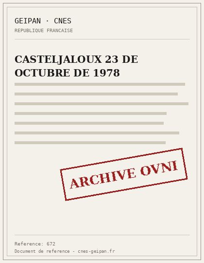 CASTELJALOUX 23 DE OCTUBRE DE 1978