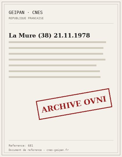 La Mure (38) 21.11.1978