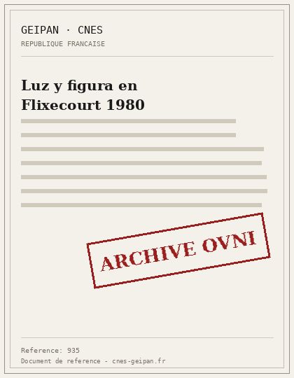 Luz y figura en Flixecourt 1980