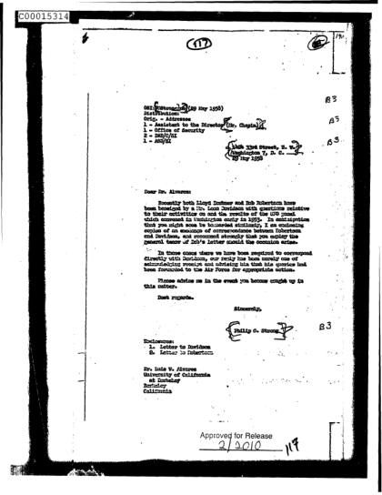 Documentos OVNI de la CIA