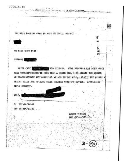 CIA y el fenómeno OVNI