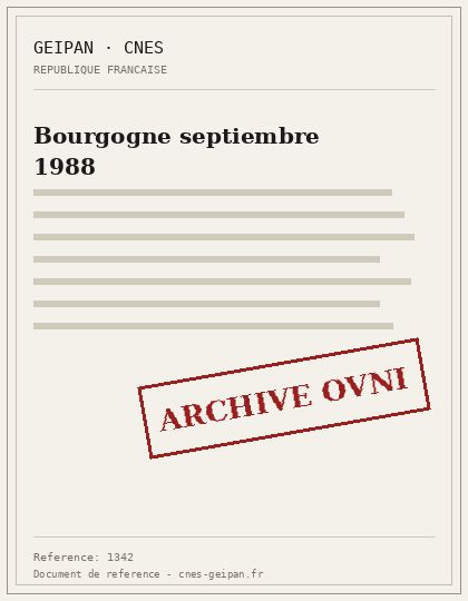 Bourgogne septiembre 1988