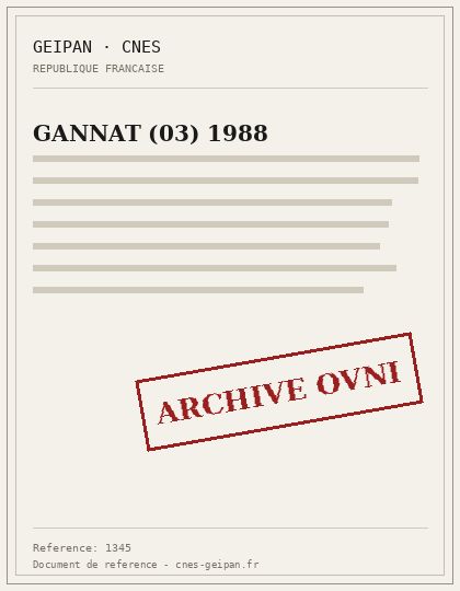 GANNAT (03) 1988