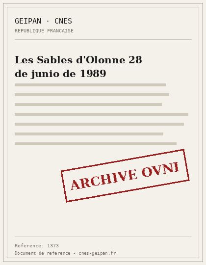 Les Sables d'Olonne 28 de junio de 1989