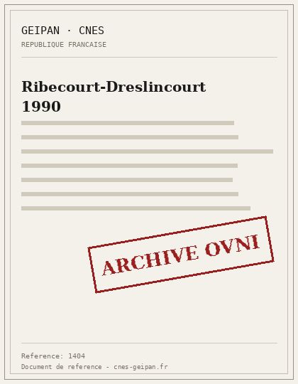 Ribecourt-Dreslincourt 1990
