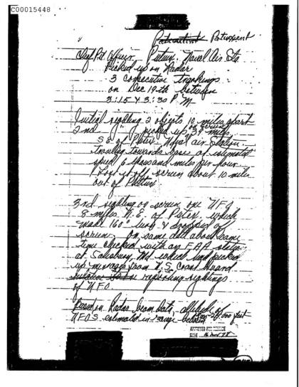 Documentos OVNI de la CIA