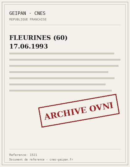 FLEURINES (60) 17.06.1993