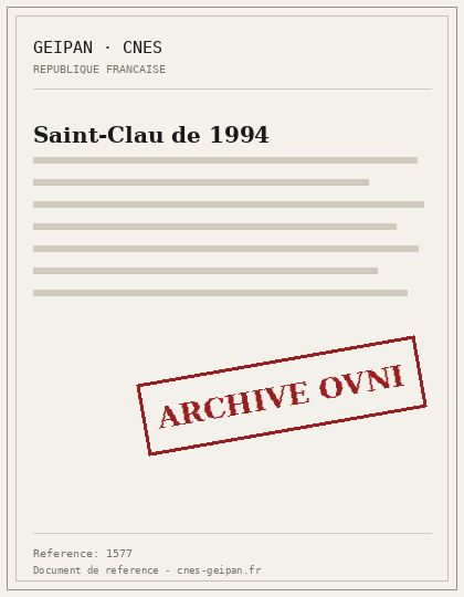 Saint-Clau de 1994