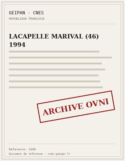 LACAPELLE MARIVAL (46) 1994
