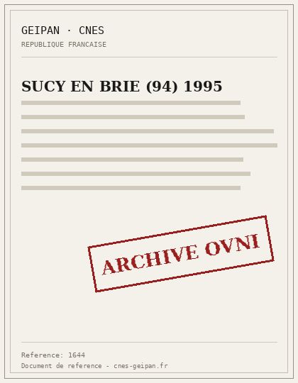 SUCY EN BRIE (94) 1995