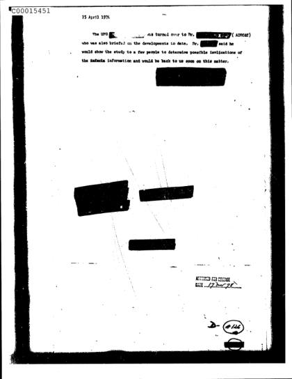 Documentos OVNI de la CIA