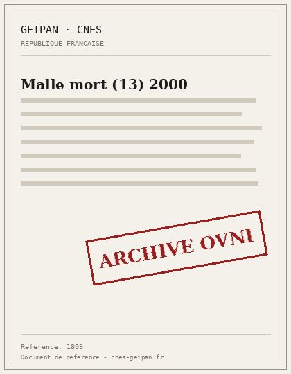 Malle mort (13) 2000