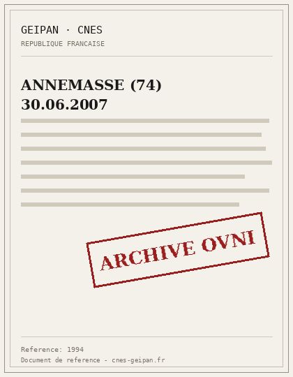 ANNEMASSE (74) 30.06.2007