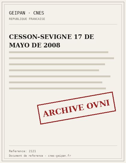 CESSON-SEVIGNE 17 DE MAYO DE 2008