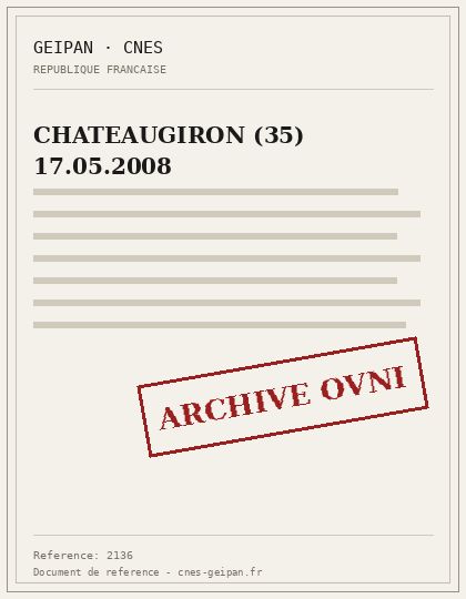 CHATEAUGIRON (35) 17.05.2008