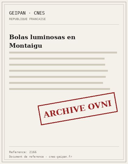 Bolas luminosas en Montaigu