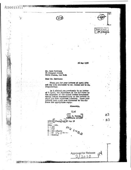Documentos OVNI de la CIA