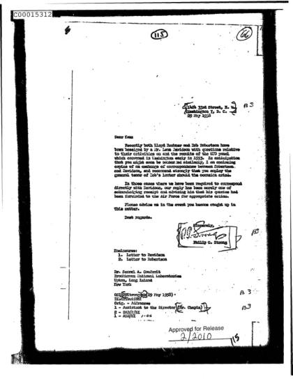 Documentos OVNI de la CIA
