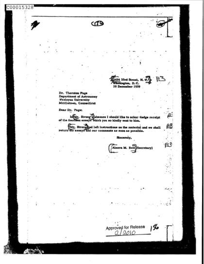CIA y documentos OVNI