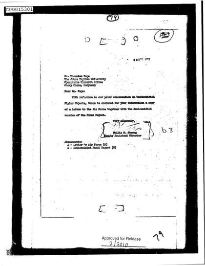 Documentos OVNI de la CIA