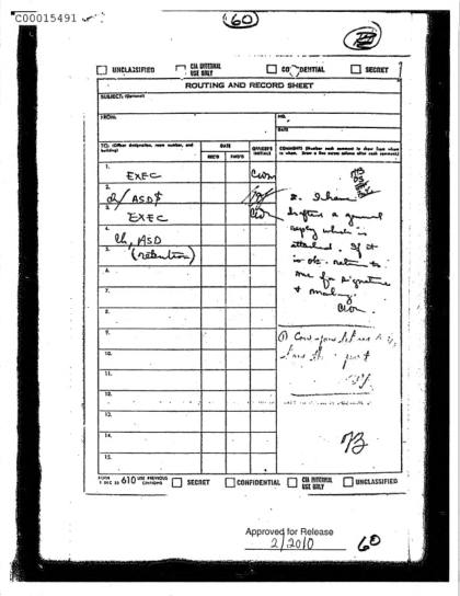Documentos OVNI de la CIA
