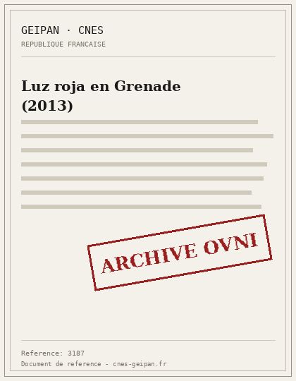 Luz roja en Grenade (2013)