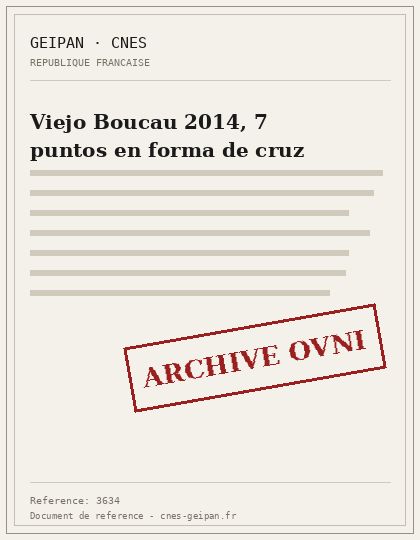 Viejo Boucau 2014, 7 puntos en forma de cruz