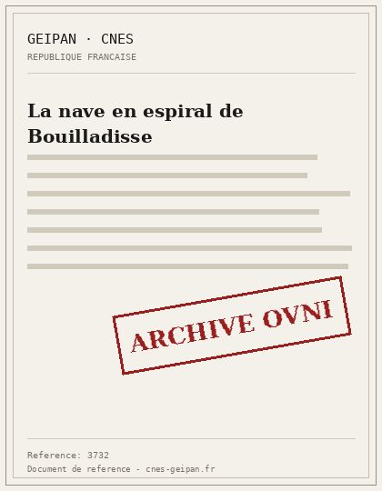 La nave en espiral de Bouilladisse