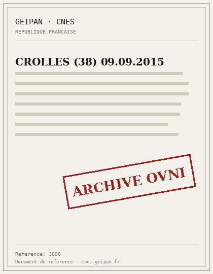 CROLLES (38) 09.09.2015