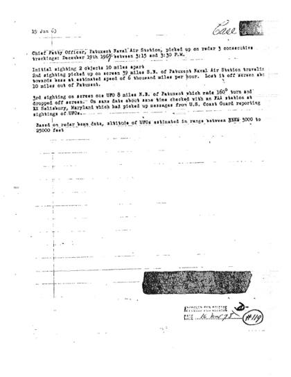 Radar y OVNIs en 1967