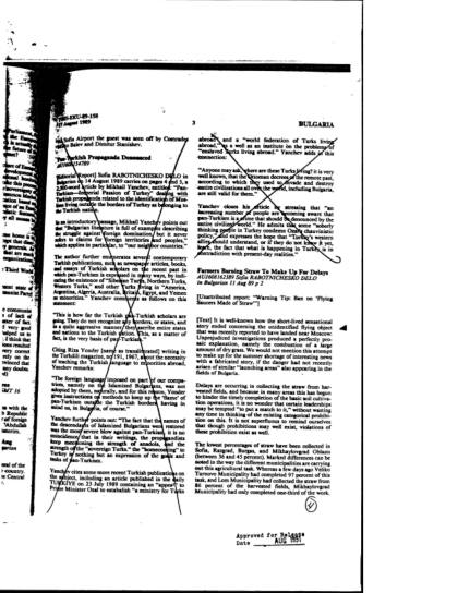 Pan-Turkismo y documentos de la CIA