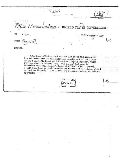 Documentos OVNI de la CIA