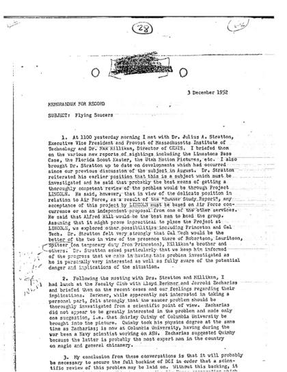 CIA y el Proyecto Lincoln