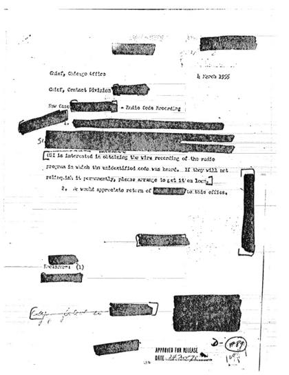 OVNI y documentos de la CIA