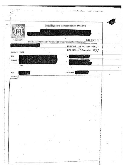 Testimonio de un fenómeno aéreo en 1975