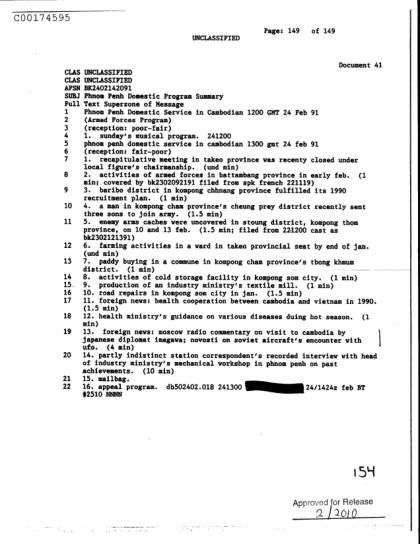 Documentos de la CIA sobre OVNI