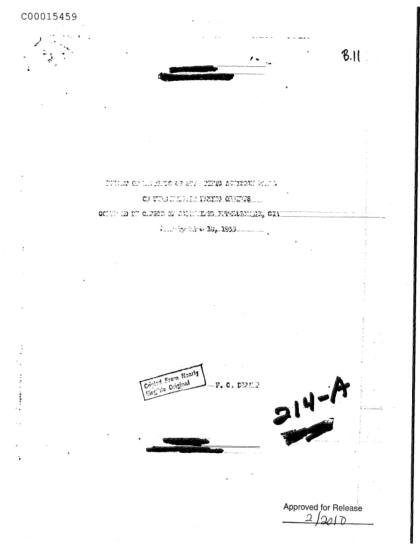 Documentos OVNI de la CIA