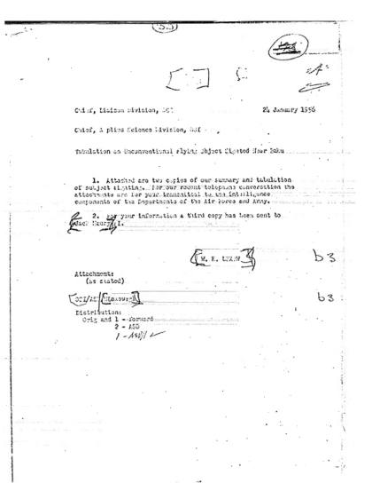 Documentos OVNI de la CIA