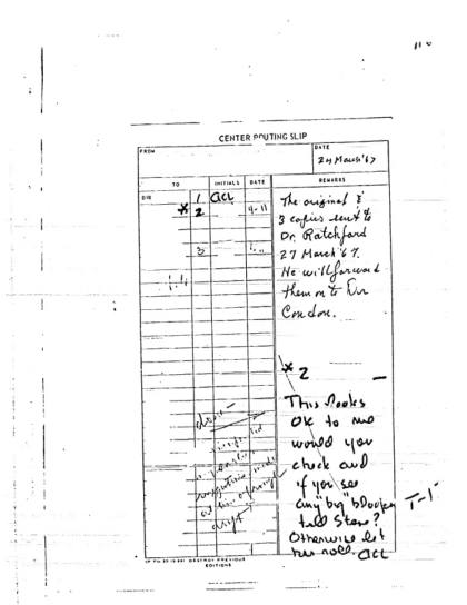 Documentos OVNI de la CIA