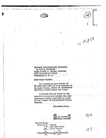 Documentos de la CIA sobre OVNI