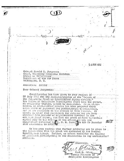 Documentos OVNI de la CIA