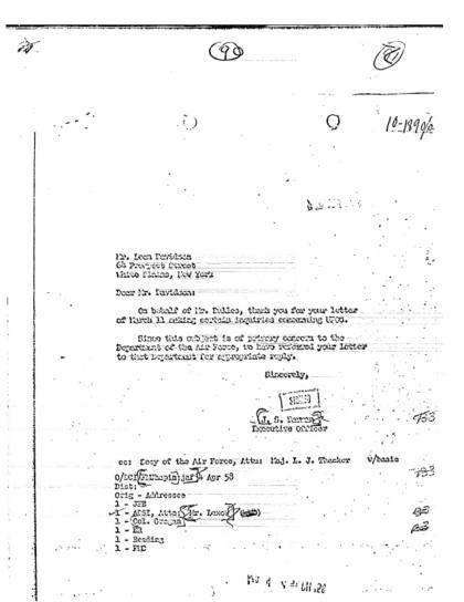 Documentos OVNI de la CIA