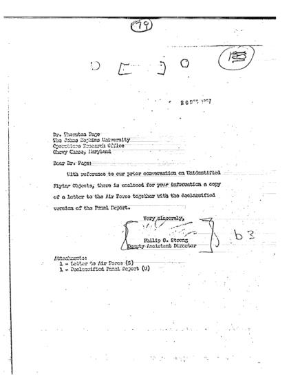 OVNI y documentos de la CIA