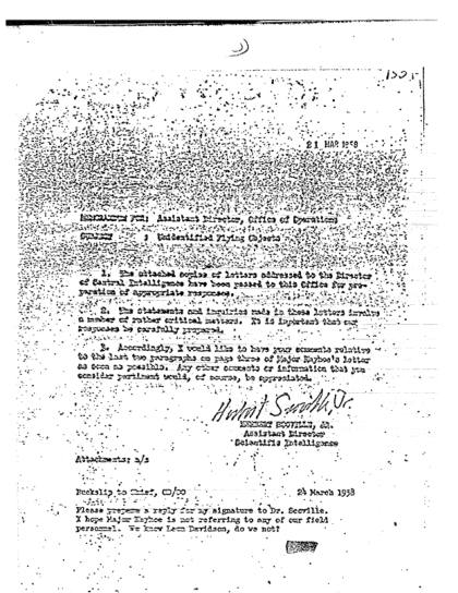 Documentos OVNI de la CIA