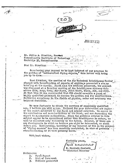Documentos OVNI de la CIA
